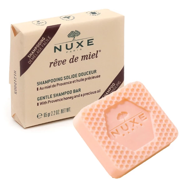 [844FgT8202324] Nuxe Rêve de Miel Shampooing Solide Douceur