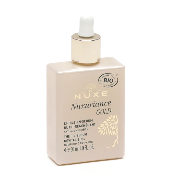 [844FgT8202330] Nuxe Nuxuriance Gold Huile en sérum Nutri-régénérant bio