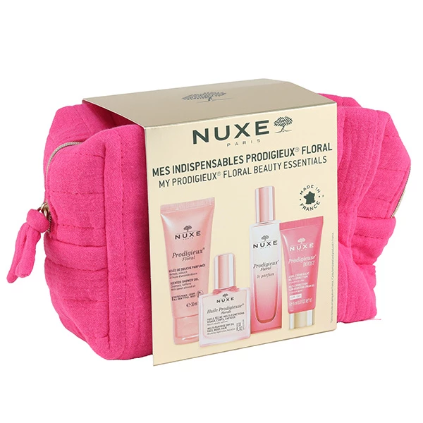 [844FgT8202345] Nuxe trousse Mes indispensables Prodigieux Floral