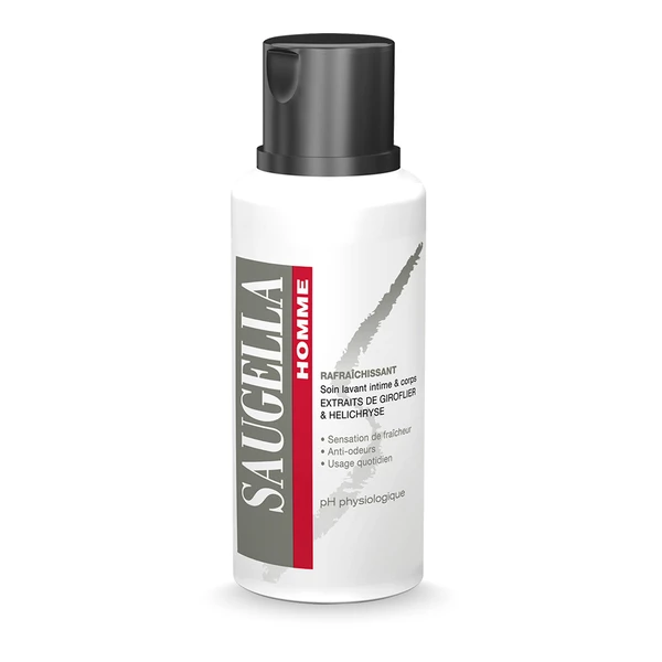 [844FgT8202937] Saugella Homme Soin lavant intime et corps