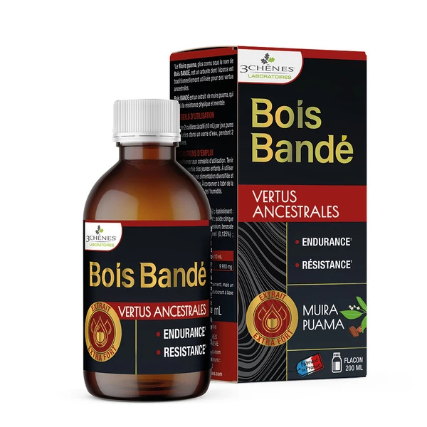 [844FgT8203049] Les 3 chênes Bois bandé sirop
