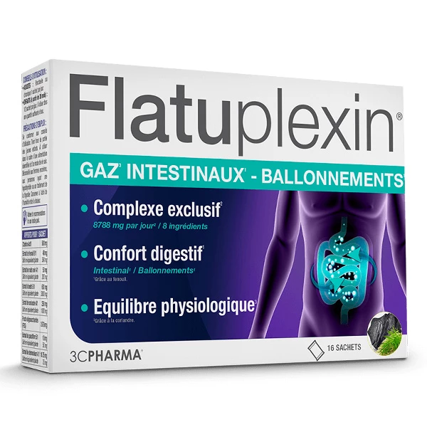 [844FgT8203051] Les 3 Chênes Flatuplexin sachets