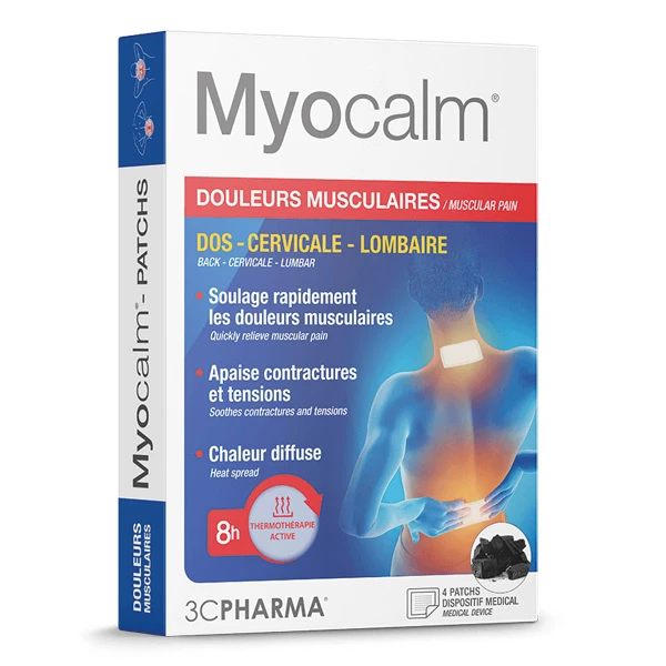 [844FgT8203054] Les 3 Chênes Myocalm patch douleurs musculaires