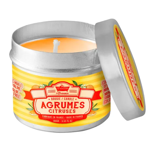 Bougie d'Ambiance Agrumes Les Petits Bains de Provence