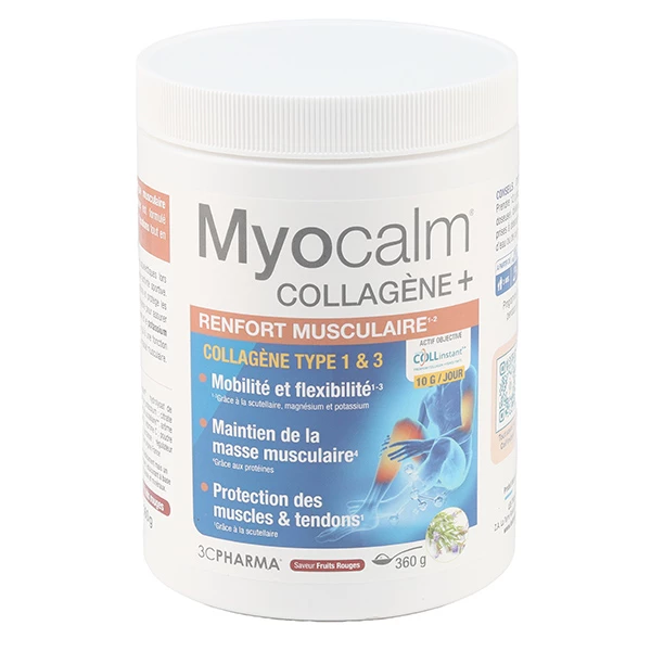 [844FgT8203066] Les 3 Chênes Myocalm Collagène+ poudre