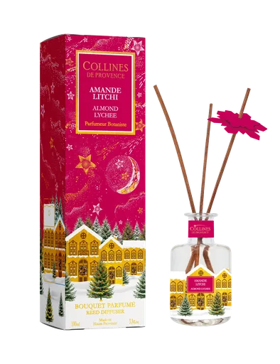 Bouquet Parfumé Amande Litchi 100ml Collines de Provence