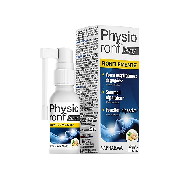 [844FgT8203083] Les 3 Chênes Physioronf Spray buccal Ronflements