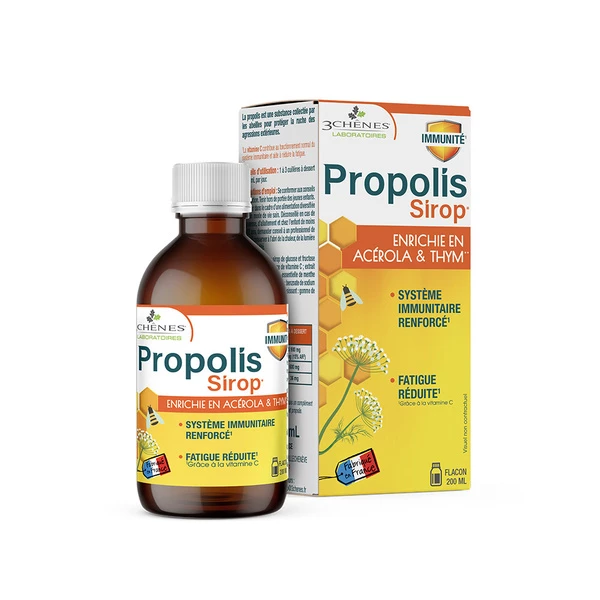 [844FgT8203096] Les 3 Chênes Propolis sirop