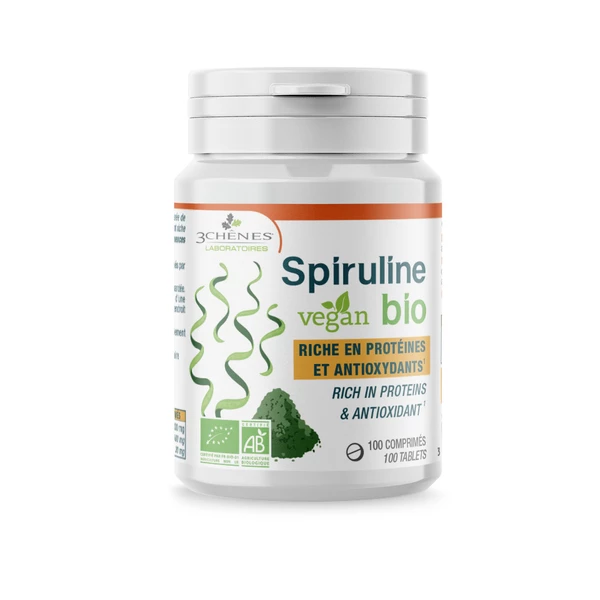 [844FgT8203102] Les 3 Chênes spiruline bio comprimés