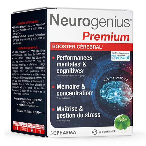 [844FgT8203103] Neurogenius Premium comprimés