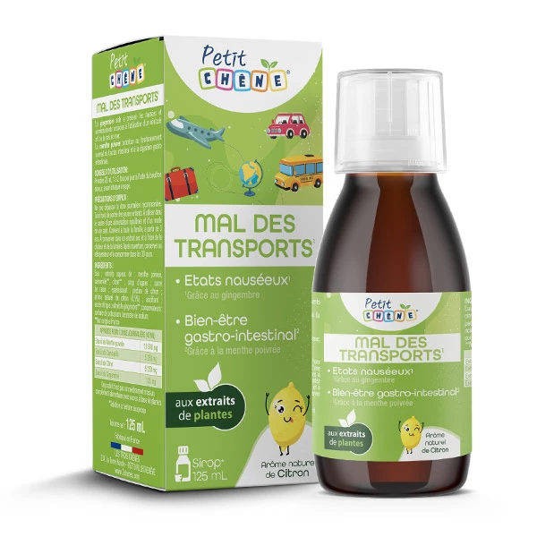[844FgT8203107] Petit Chêne Mal des Transports Sirop