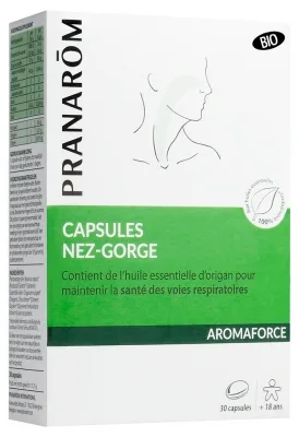 Capsules Nez‐Gorge Bio Pranarôm