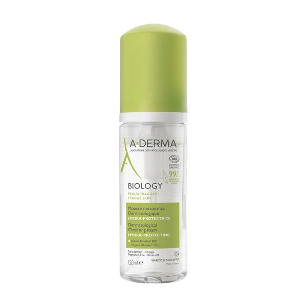 [844FgT8204048] Biology mousse nettoyante dermatologique hydra protectrice bio