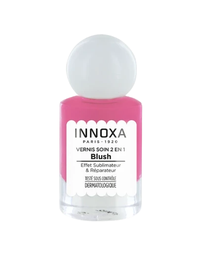 Vernis à Ongles Soin 2en1 Blush 10ml Innoxa