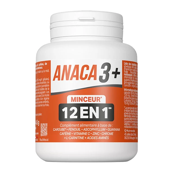 [844FgT8204304] Anaca3+ Minceur 12 en 1 gélules