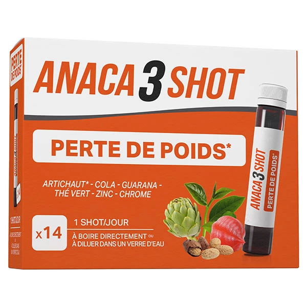 [844FgT8204306] Anaca3 Shot Perte de poids unidoses