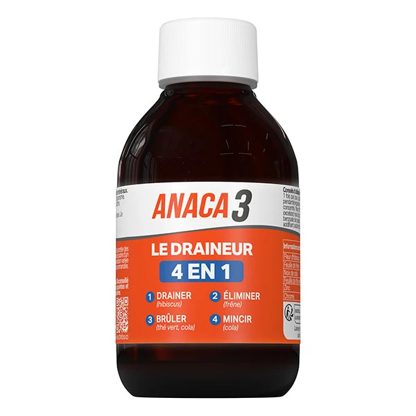 [844FgT8204311] Anaca3 draineur 4 en 1 solution buvable