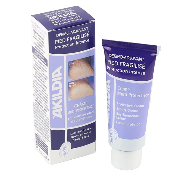 [844FgT8204319] Akileïne Akildia crème pied diabétique
