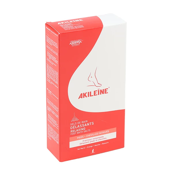 [844FgT8204329] Akileïne sels de bain délassants pour pieds fatigués
