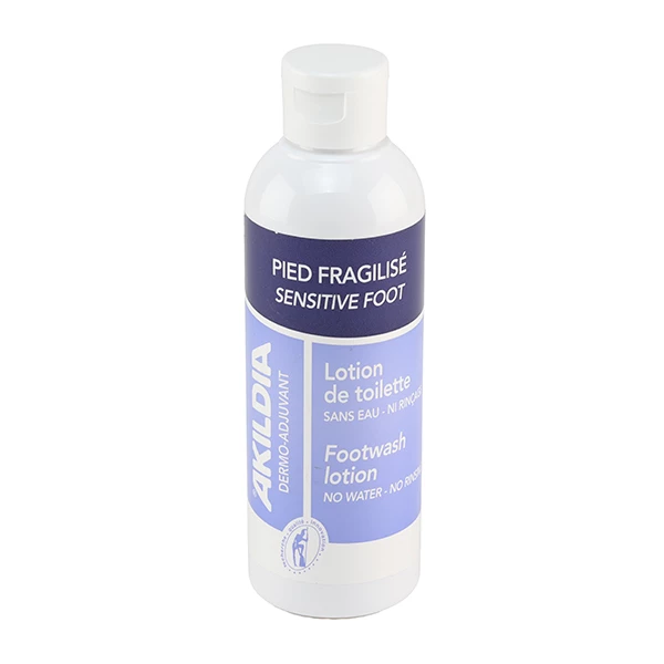 [844FgT8204346] Akildia Lotion de toilette pour pied fragilisé