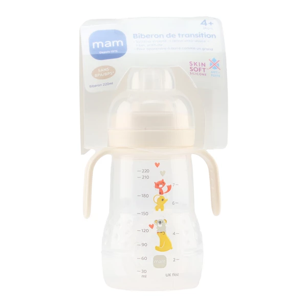 [844FgT8204523] MAM Biberon de transition 220 ml