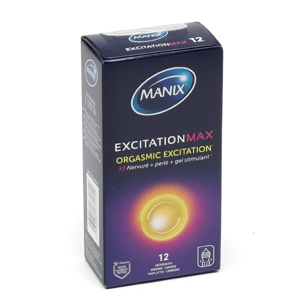 [844FgT8204529] Manix Excitation Max préservatifs