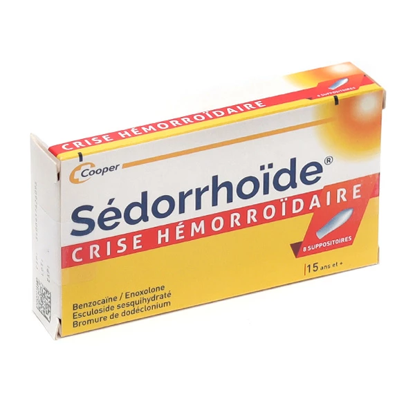 [844FgT8204671] Sedorrhoide suppositoire Crise hémorroïdaire