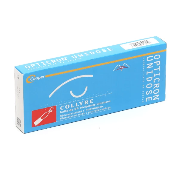 [844FgT8204687] Opticron collyre unidoses