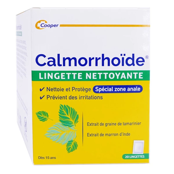 [844FgT8204696] Calmorrhoïde lingettes hémorroïdaires en sachets