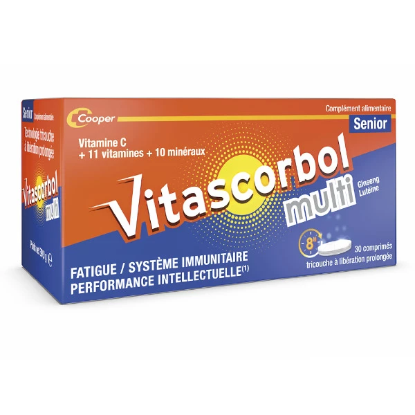 [844FgT8204717] Vitascorbol Multi Sénior comprimés