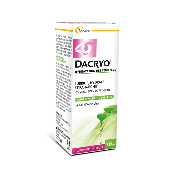 [844FgT8204797] Dacryo Solution ophtalmique Hydratation des yeux secs
