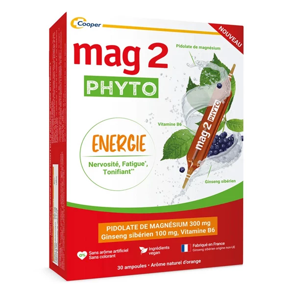 [844FgT8204826] Mag 2 Phyto Energie ampoules