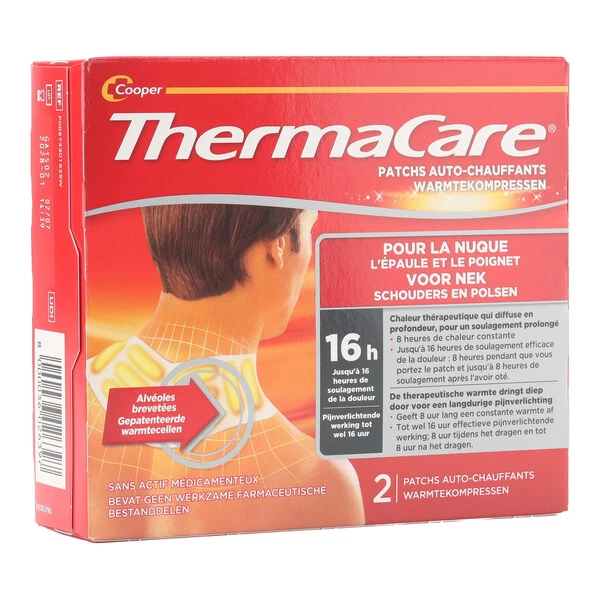 [844FgT8204837] ThermaCare patch auto-chauffant nuque épaule poignet