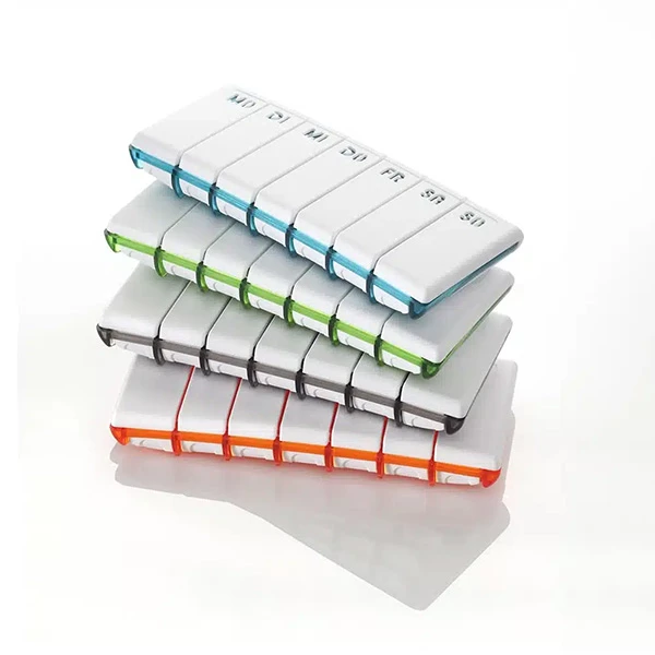 [844FgT8204882] Pilbox Tempo pilulier hebdomadaire