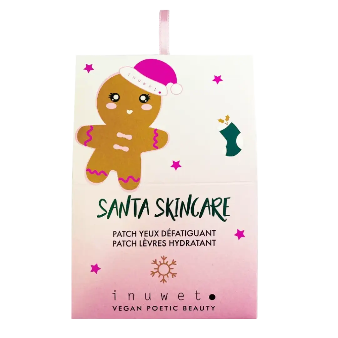 Coffret Santa Patchs Yeux et Lèvres Inuwet