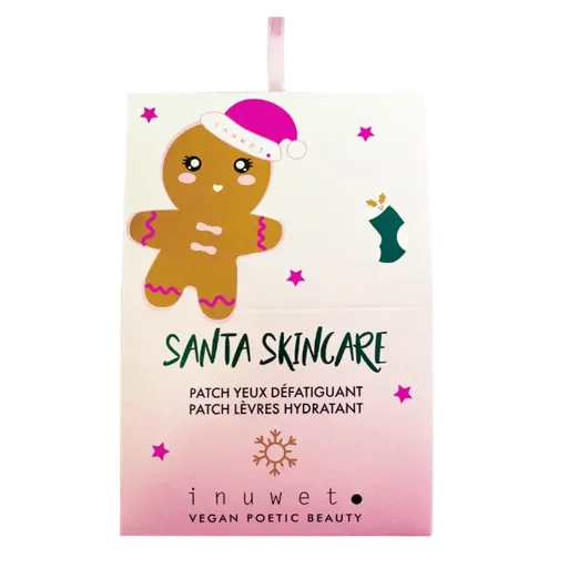 Coffret Santa Patchs Yeux et Lèvres Inuwet