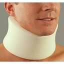 Collier C1 souple - avec housse de protection - naturel h 8,5 cm Taille 4 Gibaud